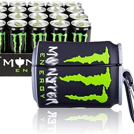 Monster Energy Drink silicone Shockproof case for airpodsPro