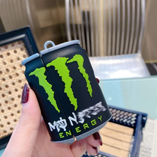 Monster Energy Drink silicone Shockproof case for airpodsPro