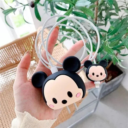 Charger Case and Cable Protector for iPhone (Mine mouse )