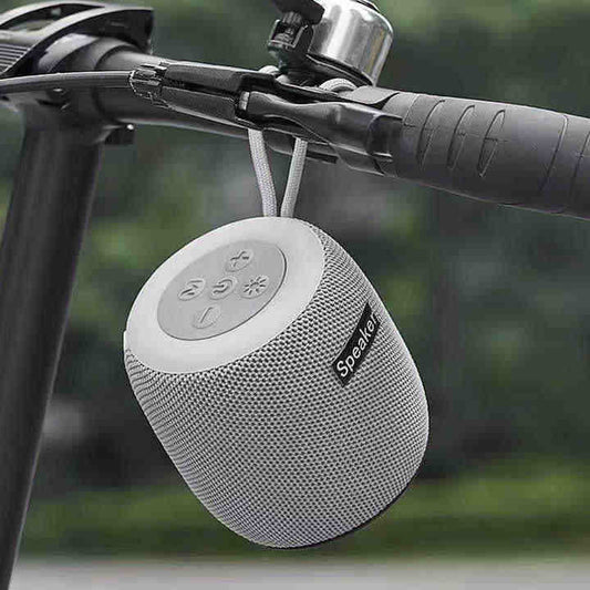 Home Party Speaker Portable Outdoor Wireless Bluetooth Speaker Mini Sound Speakers with Night Light RGB Flashing ( gray )